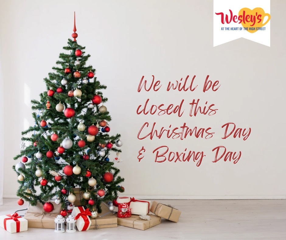 Christmas bank holiday close