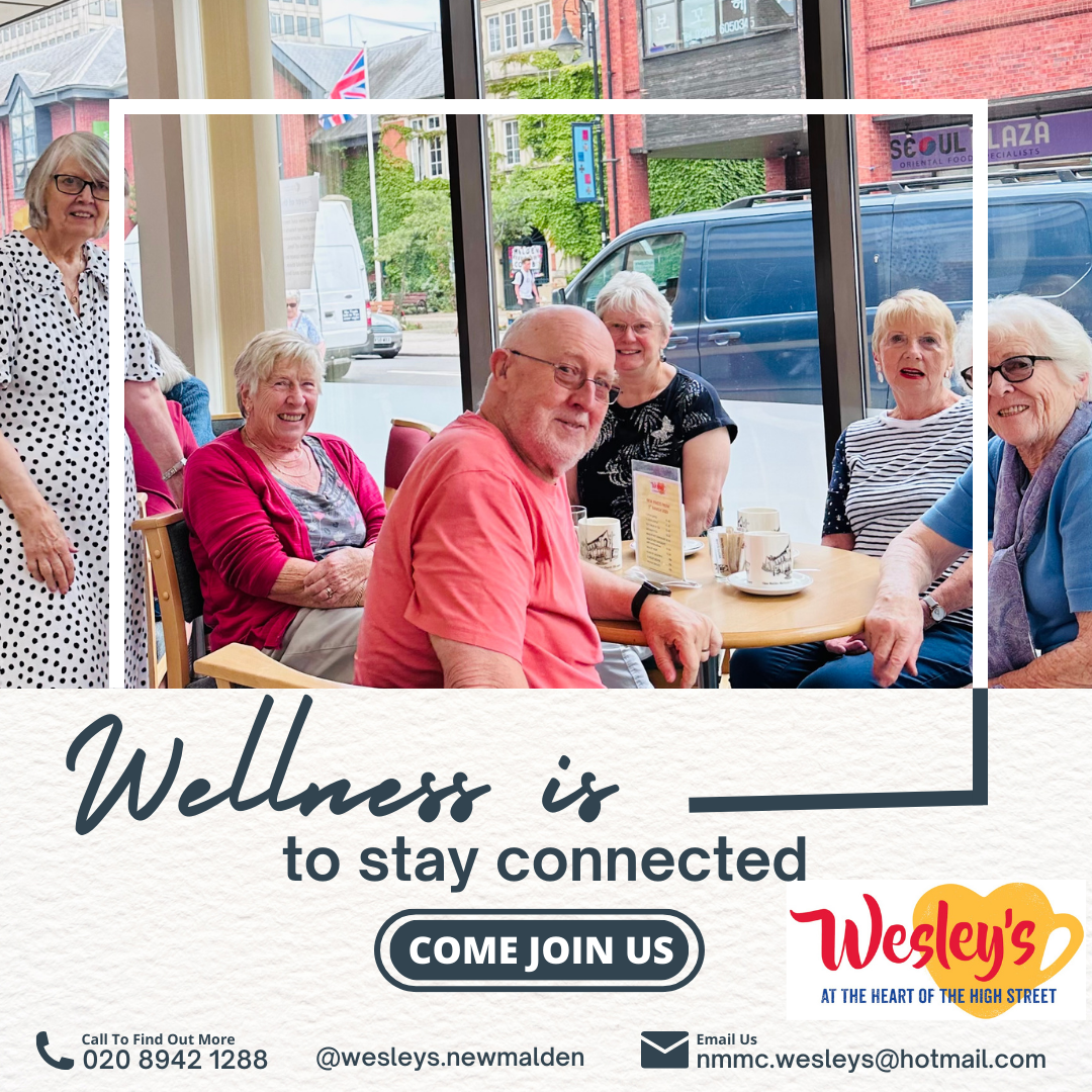 Connecting people in Wesleys - coffee bar wellness