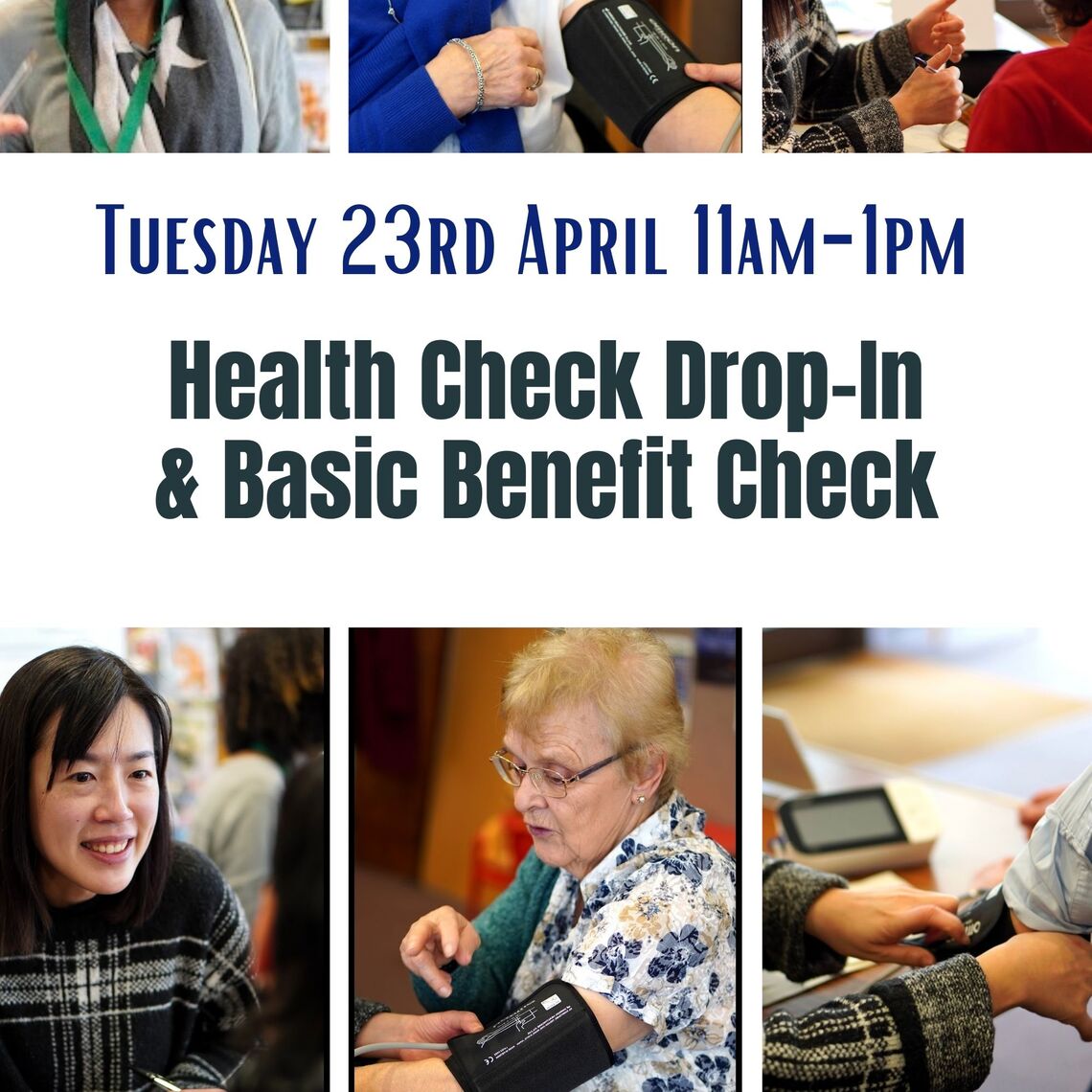 Health Check Drop in New Malden