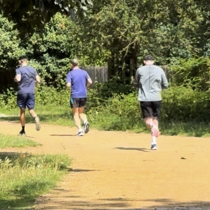 jogging