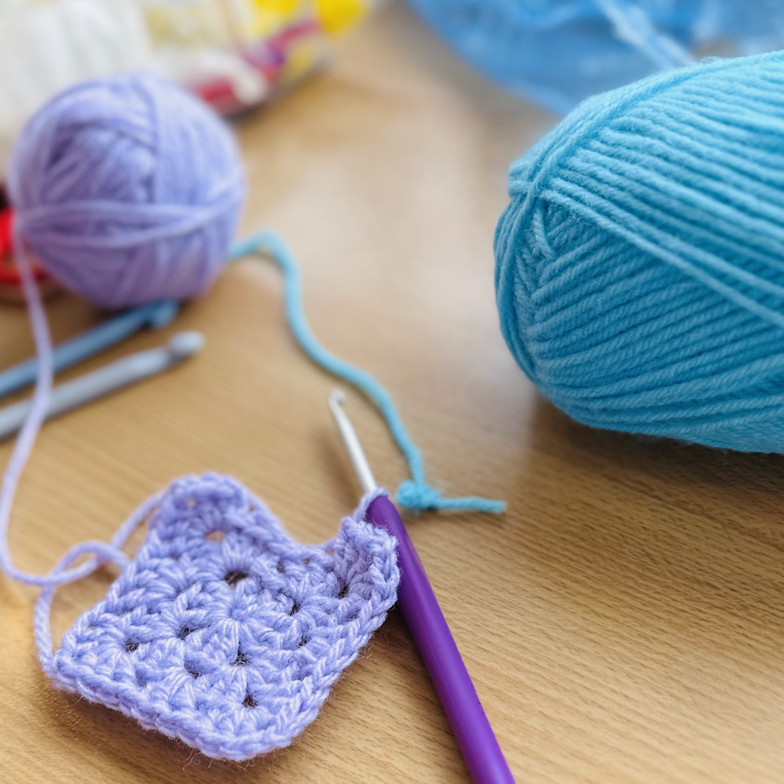 Crochet Granny Square Lynn
