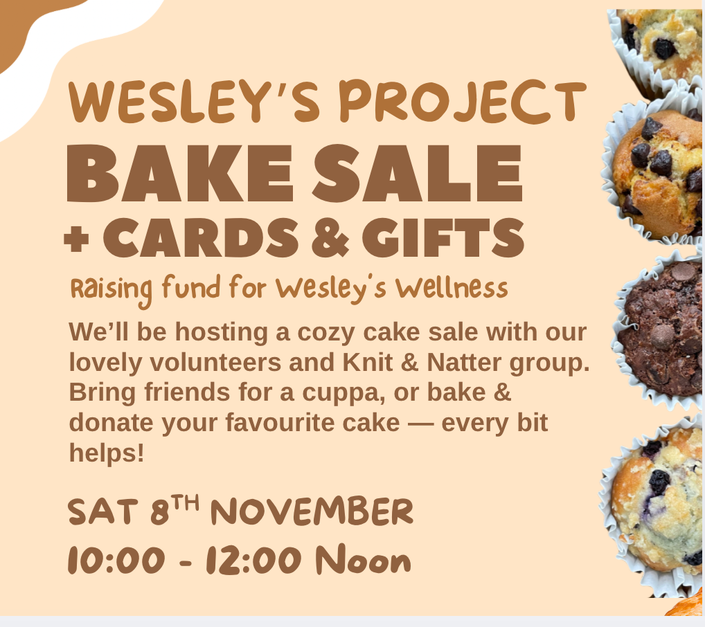 wesleys bake sale 25